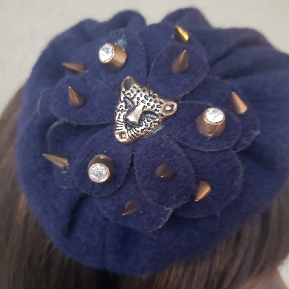 Leopard🐆Fascinator - Picture 2 of 7